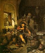 Cornelis Bega The Alchemist oil painting artist